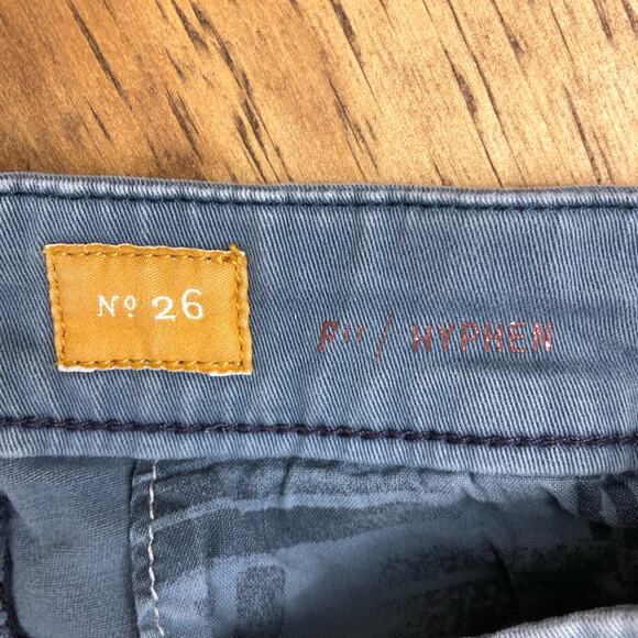 Pilcro and the Letterpress Womens Jeans Blue Grey Fit/Hyphen Straight Slim 26 - Picture 5 of 13